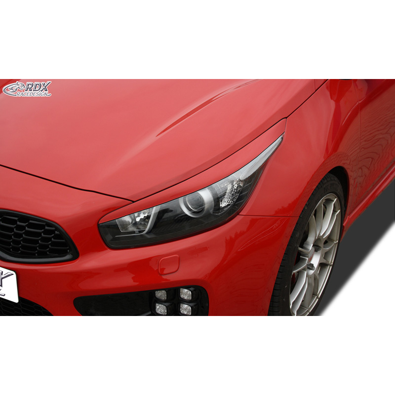 Spoilers de phares sur mesure pour Kia Cee'd & Pro Cee'd JD 2012- (ABS)