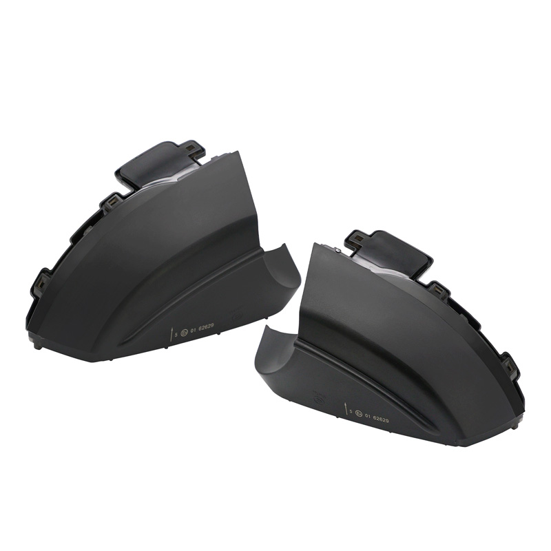 Set de Clignotants de Rétroviseurs LED sur mesure pour Volkswagen Polo 6R/6C 2009-2017 / Up! Facelift 2017- & Seat e-Mii & Skoda e-Citigo - Fumée - incl. Feux Dynamiques
