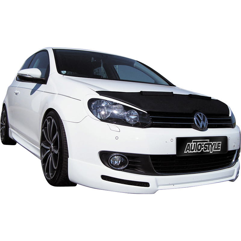 Protège-capot sur mesure pour Volkswagen Golf VI 2008- - Noir