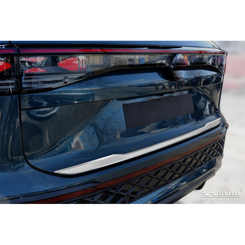 Avisa Revêtement d'habillage du hayon du coffre inox brossé sur mesure pour Volkswagen Tayron (R41) 2024-