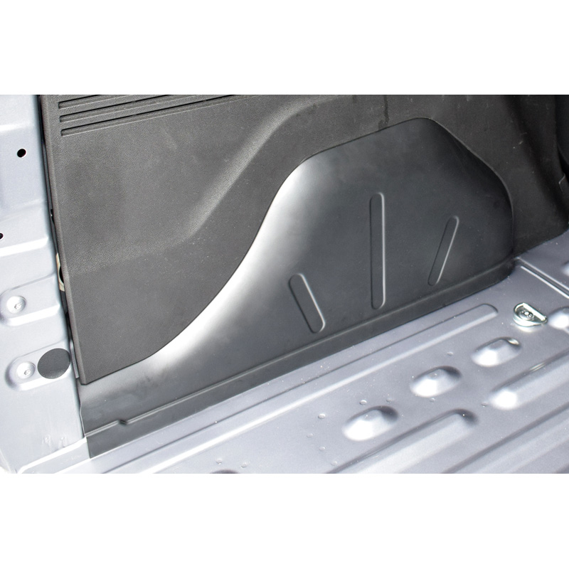 RGM Set couvres de garde-boues intérieur sur mesure pour Opel Combo 2018- / Citroën Berlingo 2018- / Peugeot Partner 2018- (Empattement court) Noir