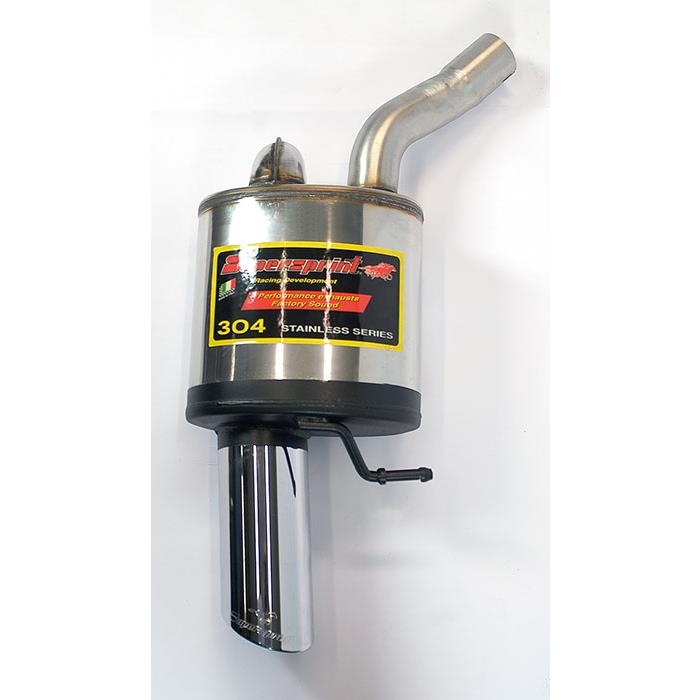 AUDI A6 C7 4G (Sedan + Avant) 2.8 FSI V6 (204 Hp) 2011 -> 2014 ("Cat.- Back" system) Rear exhaust Le