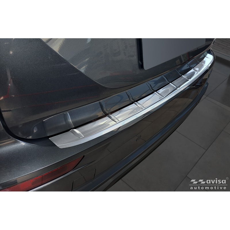 Avisa Protection de Seuil de Coffre Acier Inox sur mesure pour Mitsubishi Outlander IV Facelift 2025- - Argent