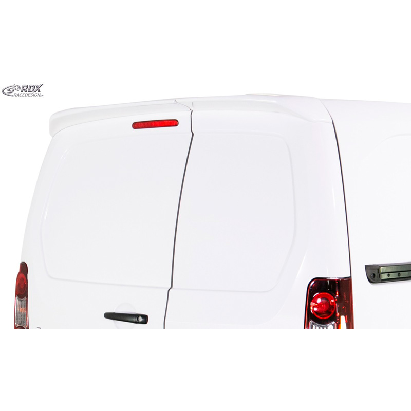 Becquet de toit sur mesure pour Citroën Berlingo & Peugeot Partner/Rifter & Opel Combo & Toyota ProAce City/ProAce City Verso 2008- (avec 2 portes arrières) (PUR-IHS)