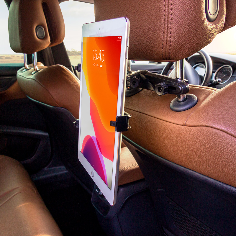 Supporte tablette universelle appui-tête 110-210mm