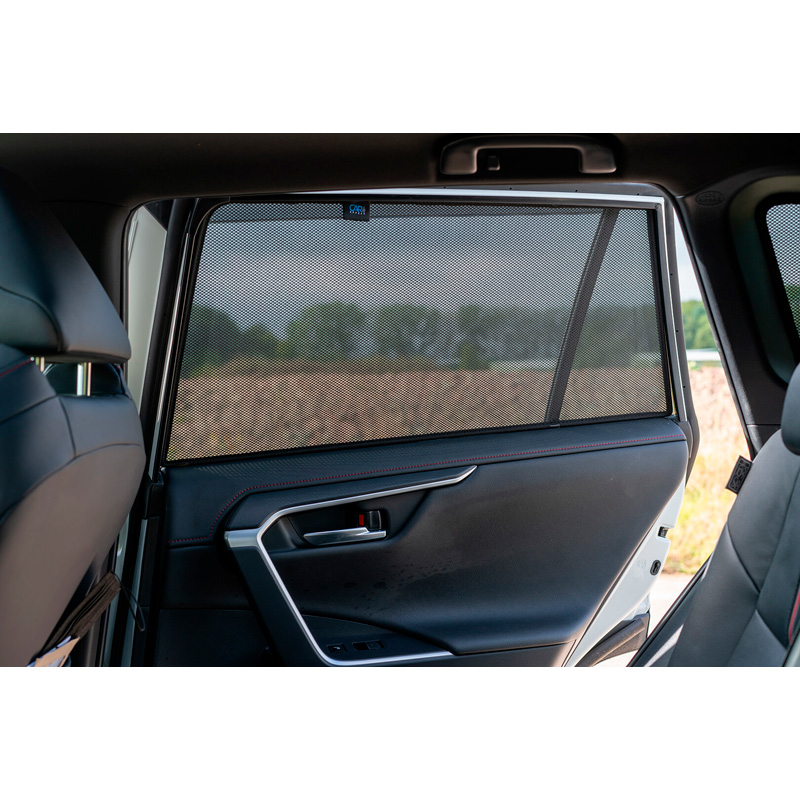 Set de Car Shades (portes arrières) sur mesure pour Toyota RAV-4 (5th Gen) 2018- (2-pièces)