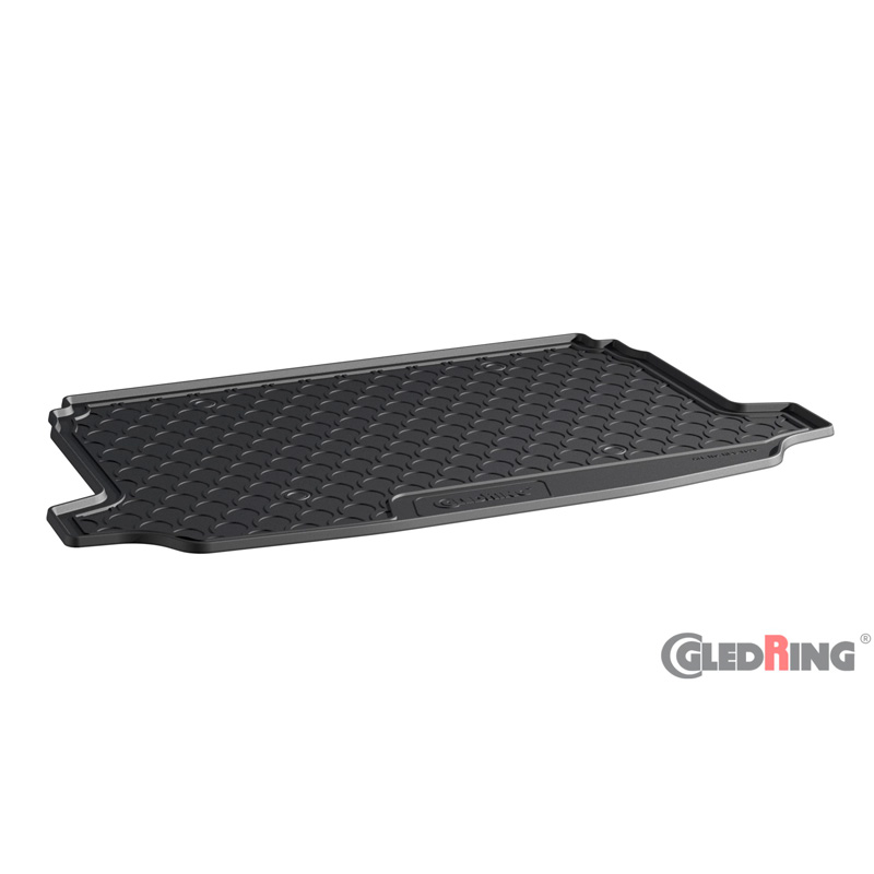 Coquille coffre-arrière Rubbasol (caoutchouc) sur mesure pour Fiat 600 Hybrid 2024- (Sol en haut variable)