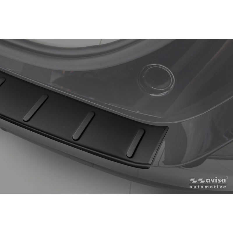 Avisa Protection de Seuil de Coffre Acier Inox sur mesure pour Forthing U-Tour 2023- - Noir Mat