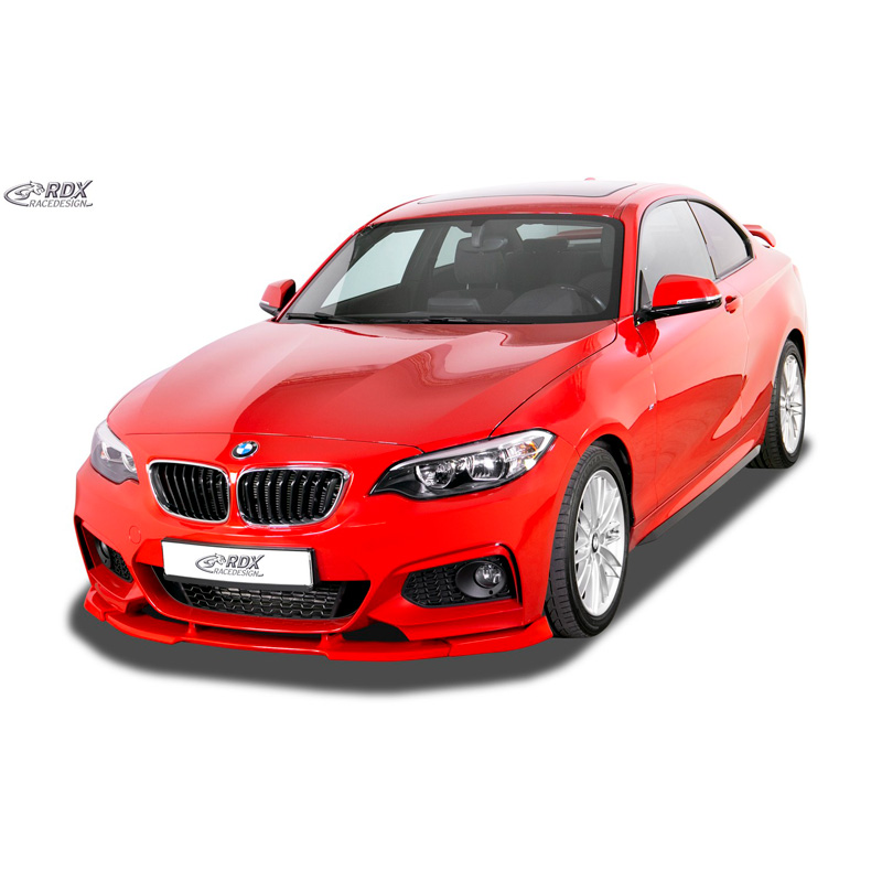 Jupes latérales 'Slim' sur mesure pour BMW Série 2 F22/F23 Coupe/Cabrio 2013- incl. M-Sport (ABS noir luisant)
