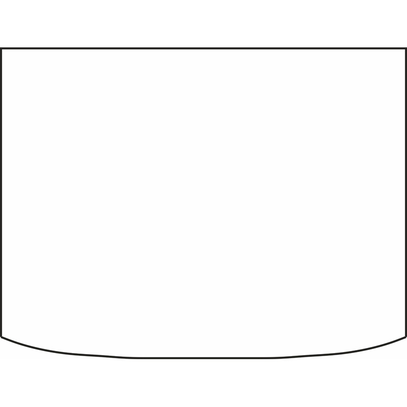 Tapis de coffre en velours sur mesure pour Audi A3 (8Y) Sportback 2020- (plancher de chargement élevé)