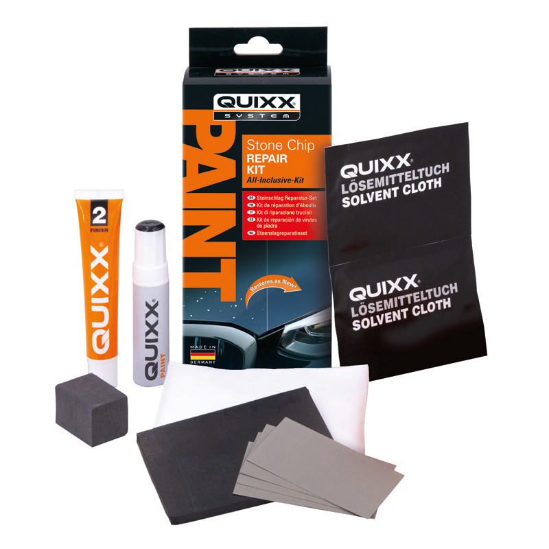 Quixx Stone Chip Repair Kit / Kit de réparation des impacts de gravillons - Noir