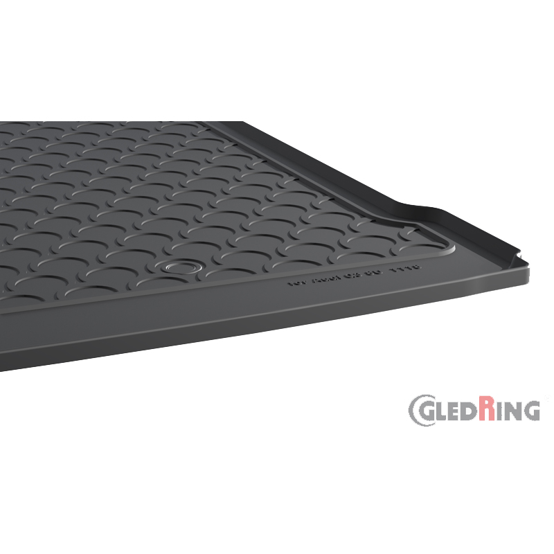 Coquille coffre-arrière Rubbasol (caoutchouc) sur mesure pour Audi Q3 2011-2018 (Sol en haut)