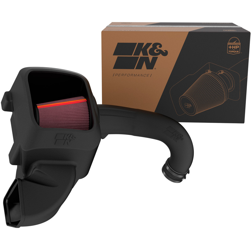 K&N NextGen d'admission d'air froid  sur mesure pour RAM 1500/2500/3500 2009-2018 & 1500 Classic 2019-2024 5.7L V8 (50-1561)