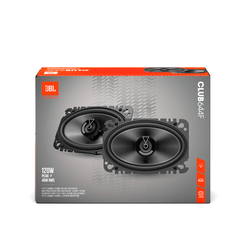 JBL Club Gen3 644F 4x6'' (10x15cm) Set de haut-parleur Coaxial