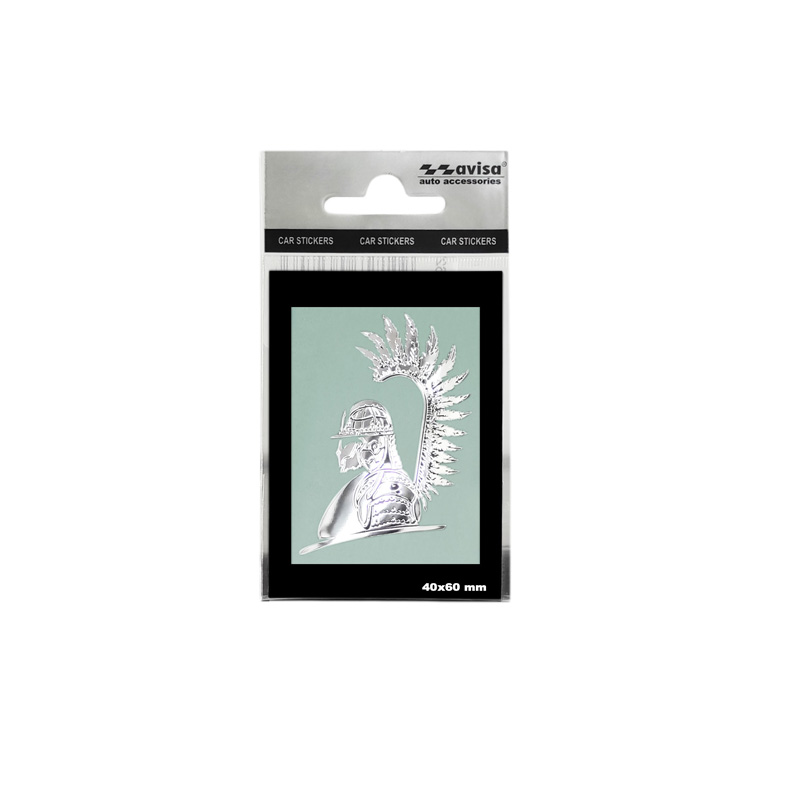 Autocollant Nickel 'Polish husar 2' - 60x45mm