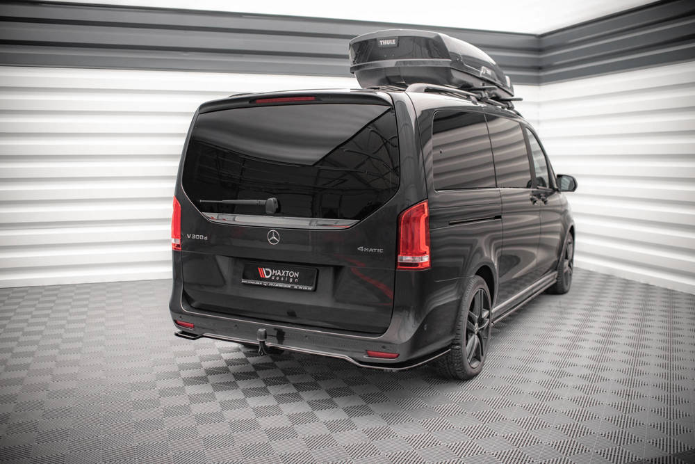 Diffuser Mercedes V-Class AMG Line W447 FL Maxton Glans Zwart