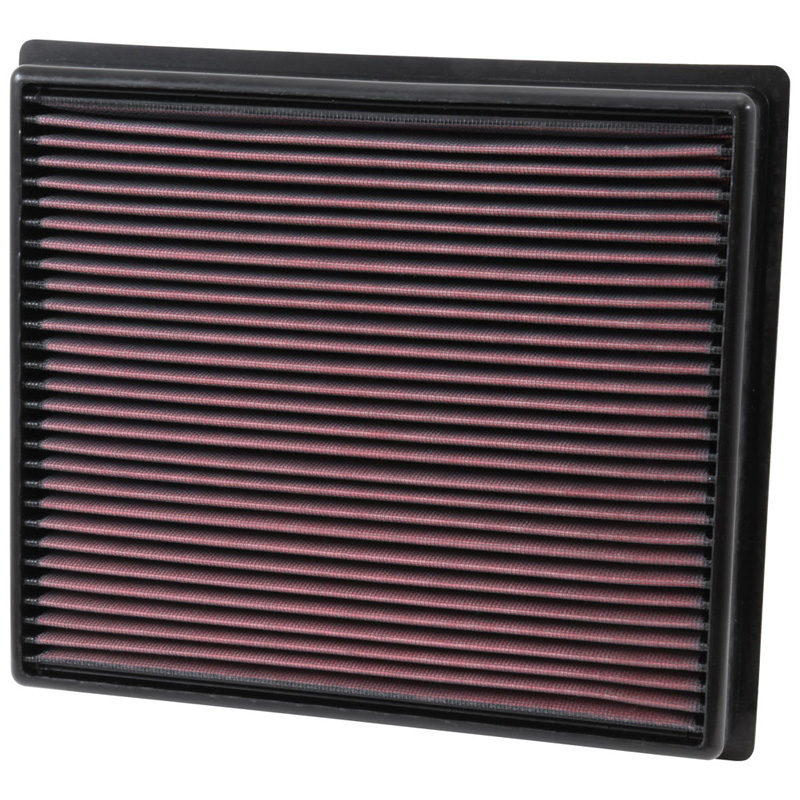 K&N Filtre à air de remplacement sur mesure pour Toyota Sequoia 5.7 2014-2016, Tacoma 3.5 2016, Tundra 4.6, 5.7 2014-2016 (33-5017)