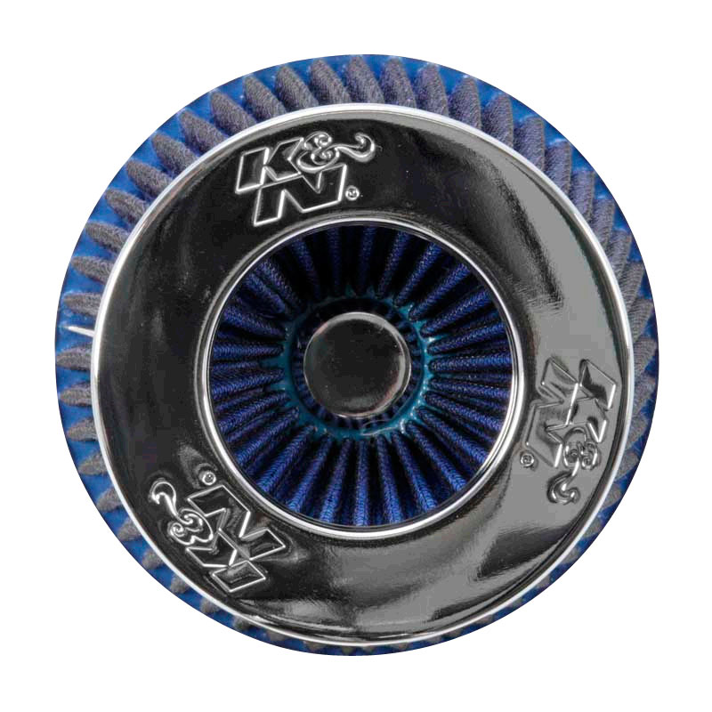 K&N RG-Serie Filtre à air universelle avec 3 diamètres d'installation Bleu (RG-1001BL)