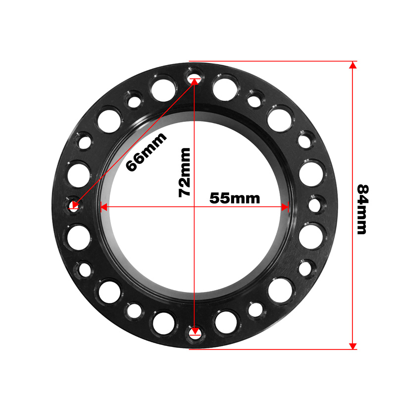 Simoni Racing Extendeur pour moyue de volant - Longueur 76mm