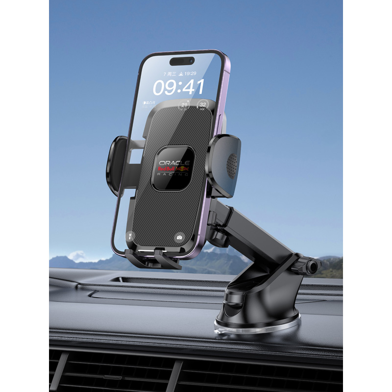 Red Bull Oracle Support pour téléphone universel avec ventouse - 1 pièce - Noir