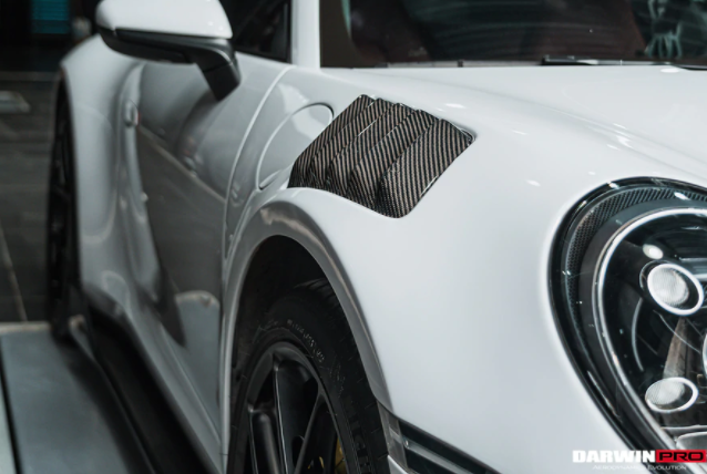 Porsche 911 992 Carrera/Targe S/4/4S BKSS Style Carbon Zijschermen 2019-2021