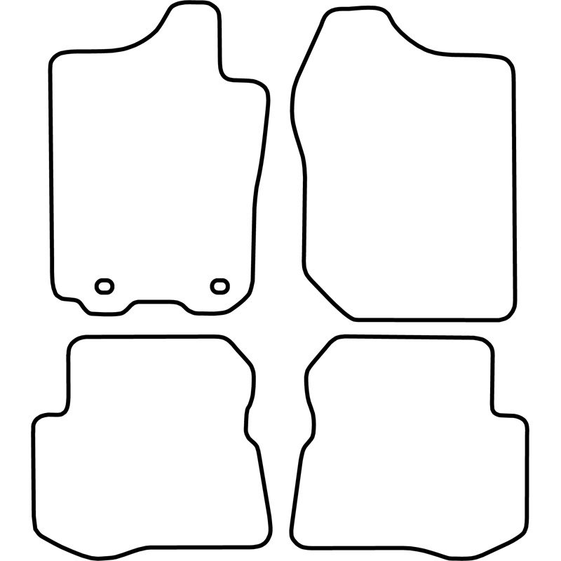 Set de tapis de sol sur mesure pour Suzuki Jimny 1998-