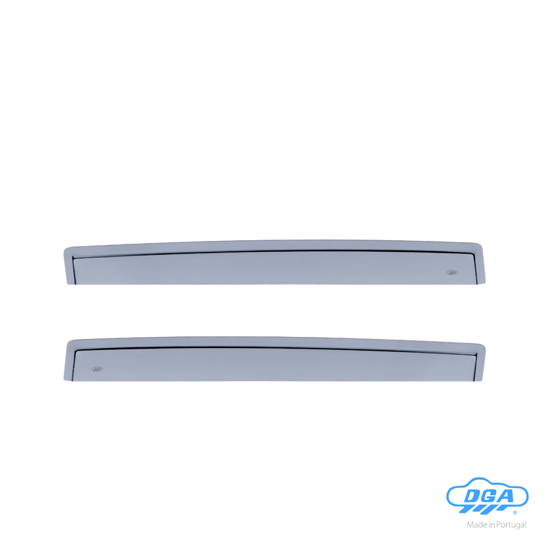 DGA Déflecteurs d'Air (Arrière) sur mesure pour Volkswagen Golf VII HB 5-portes 2012-2019 (2-pièces)
