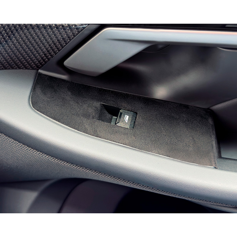 Foliatec Cockpit Film Design Panther Wrap (Aspect-Alcantara) - Noir - 75x140cm