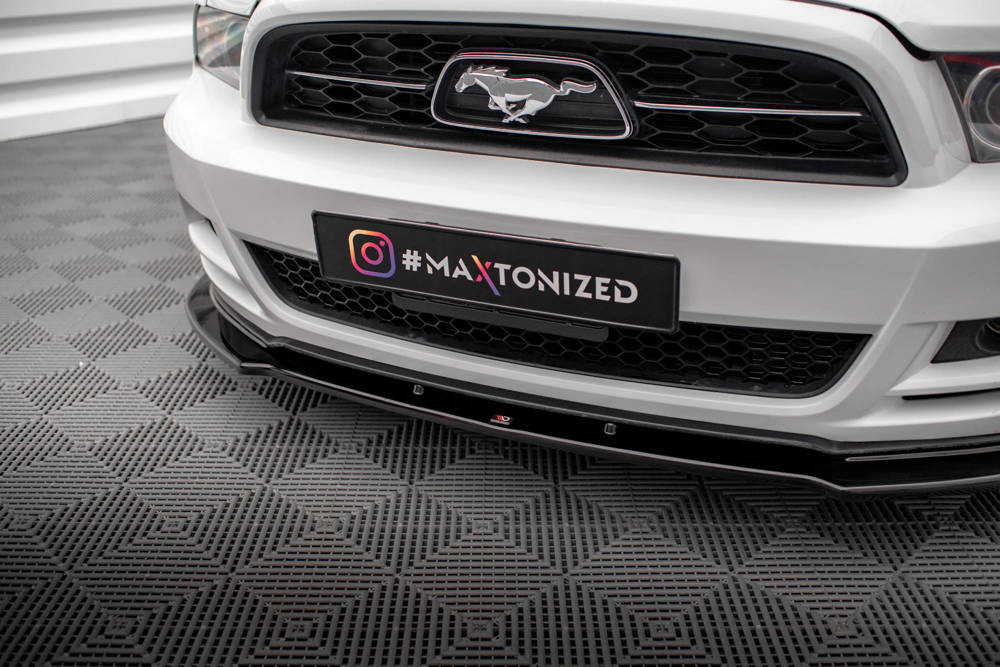 Voorspoiler Ford Mustang MK FL Maxton Glans Zwart