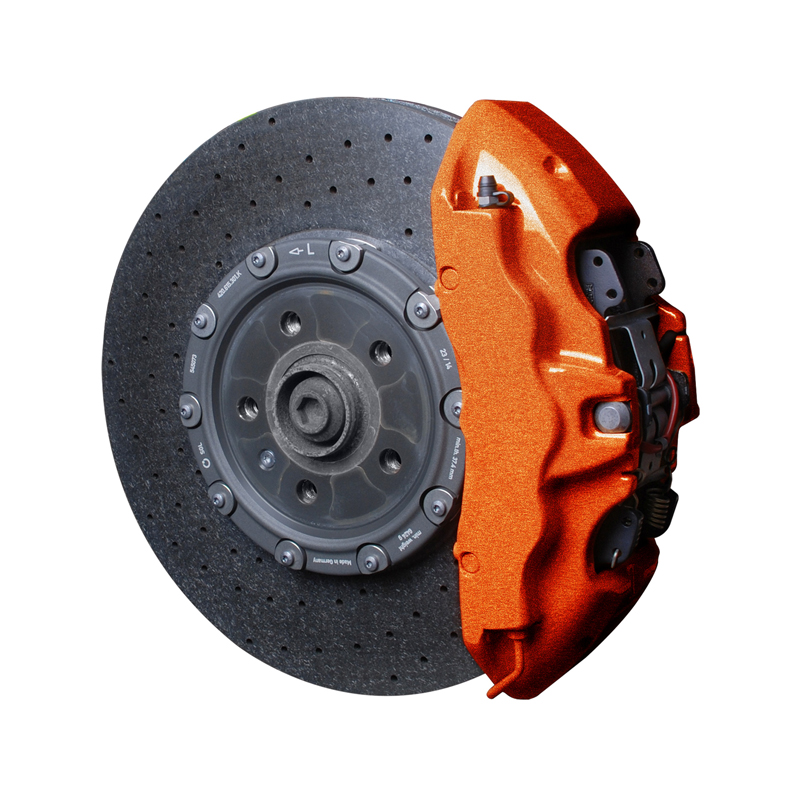 Foliatec Set peinture étriers de freins - cosmic orange metallic - 3 Components
