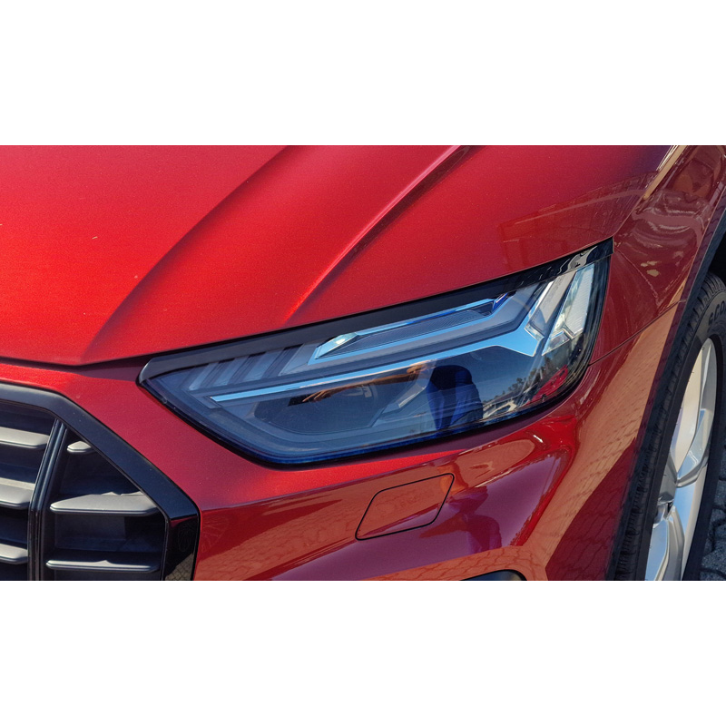RDX Spoilers de phares sur mesure pour Audi Q5 (FY) Facelift incl. Sportback 2021-2025 (ABS Noir Brillant)