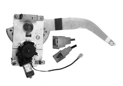 raammechanisme, incl motor, rechts Ford Transit, 1994-2000