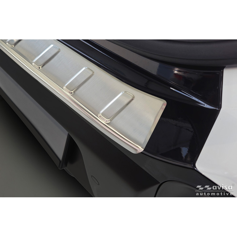 Avisa Protection de Seuil de Coffre Acier Inox sur mesure pour Hyundai Inster 2024- - Argent