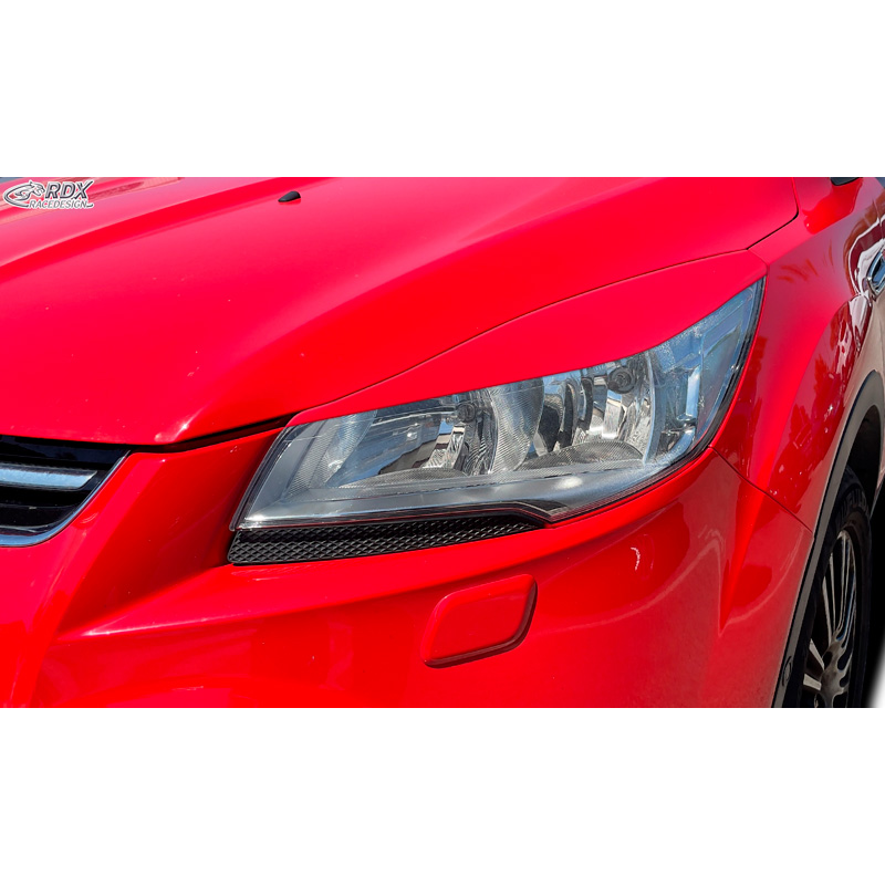 Spoilers de phares sur mesure pour Ford Kuga II (DM2) excl. Facelift 2013-2016 (ABS)