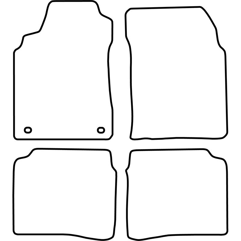 Set de tapis de sol sur mesure pour Nissan Maxima QX 1995-2004