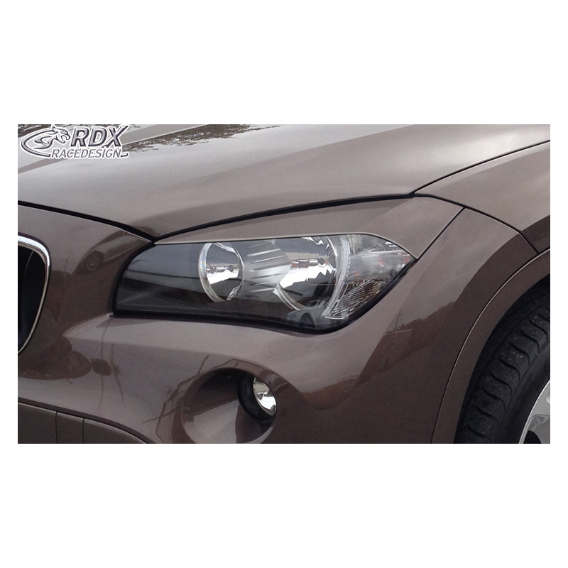 Spoilers de phares sur mesure pour BMW X1 E84 2009-2012 (ABS)