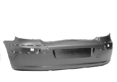 achterbumper, in primer, (niet CC, SW, Break) Peugeot 307, 2000-