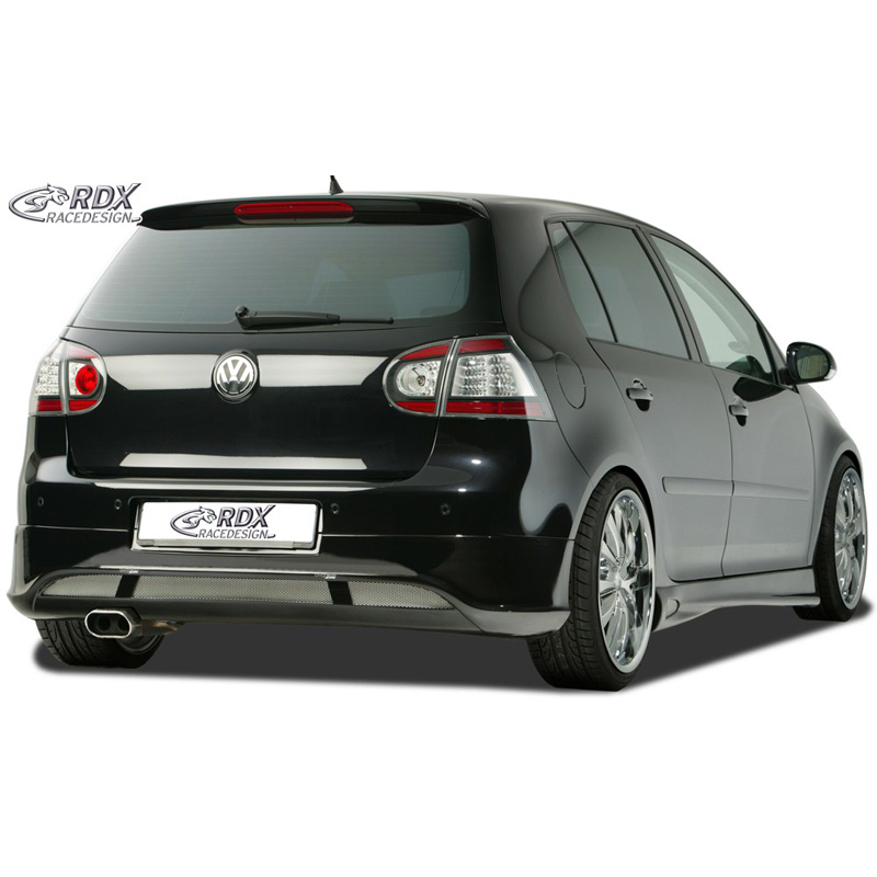 Jupe arrière sur mesure pour Volkswagen Golf V Hatchback 3/5-portes 2003-2008 'V2' (échappement à gauche) excl. Variant/Plus (ABS)