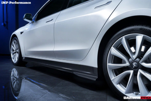 Tesla Model 3 IMP Style Carbon Fiber Full Kit 2017-2020