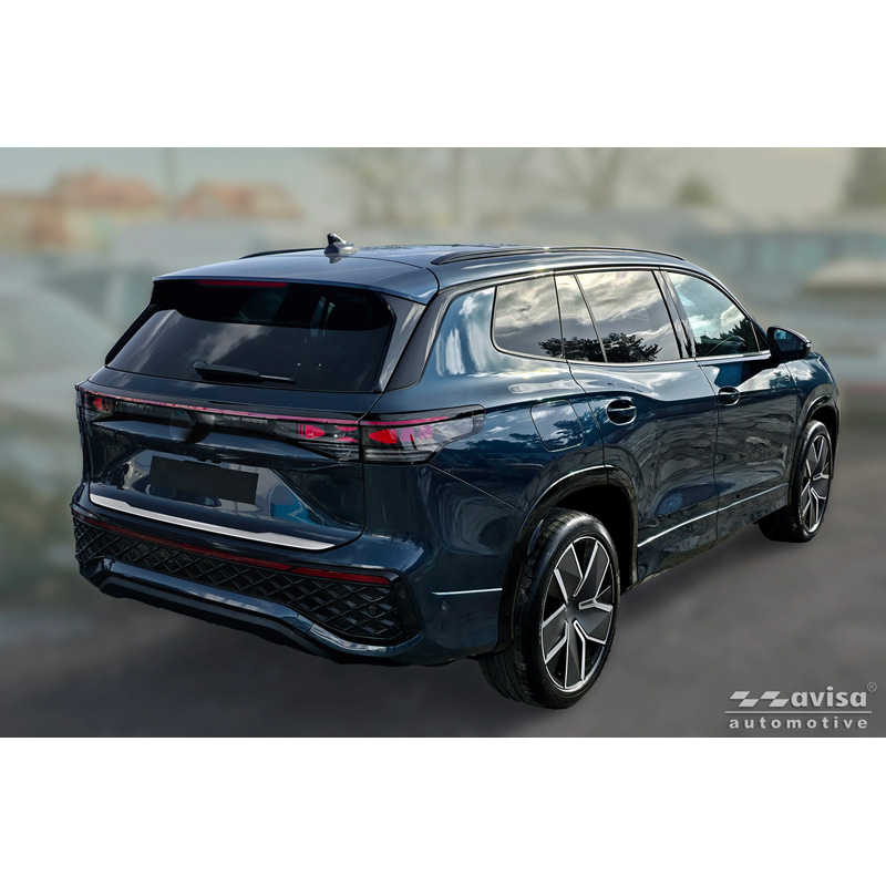 Avisa Revêtement d'habillage du hayon du coffre inox brossé sur mesure pour Volkswagen Tayron (R41) 2024-
