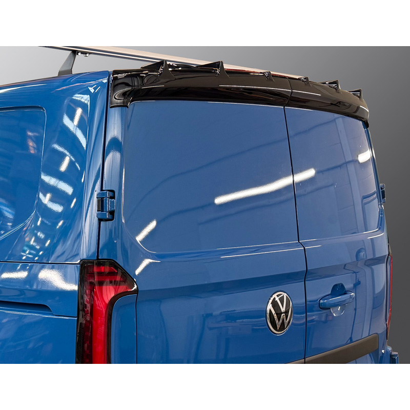 RGM Becquet de toit sur mesure pour Volkswagen Transporter T7 2024- (modèles avec portes battantes) - Noir brilliant (ABS)