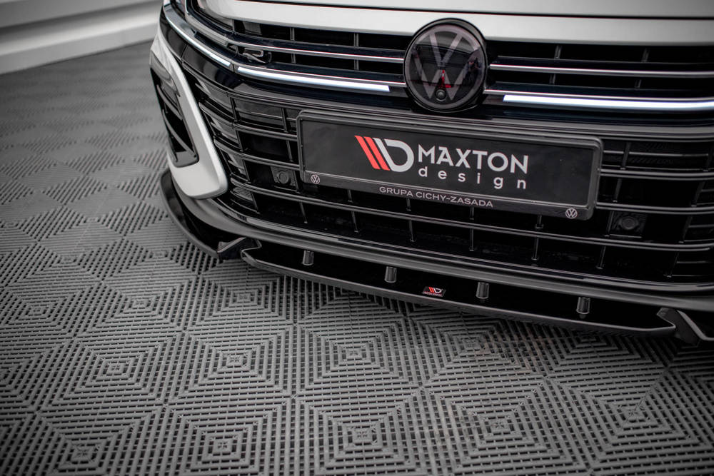 Voorspoiler V.2 Volkswagen Arteon R Maxton Glans Zwart