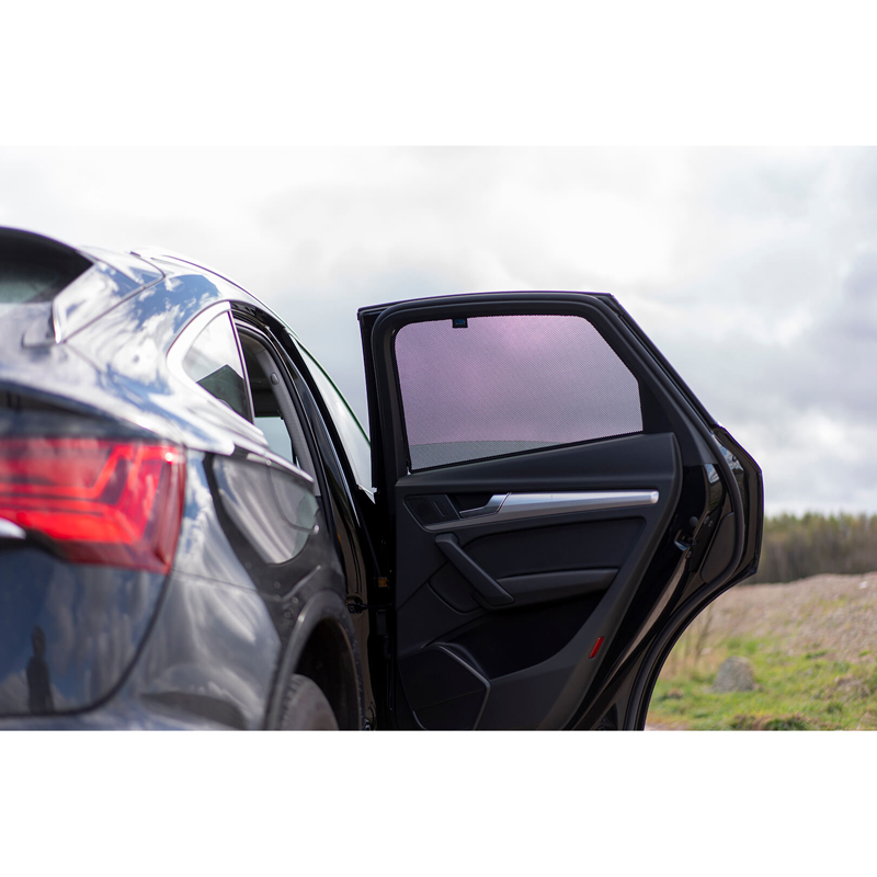 Set de Car Shades (portes arrières) sur mesure pour Audi Q5 (FYT) Sportback 2020- (2-pièces)