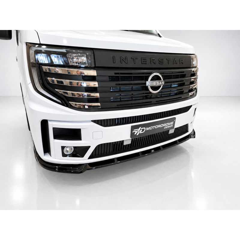 Motordrome Spoiler Avant sur mesure pour Nissan Interstar & Renault Master IV 2024- (ABS)
