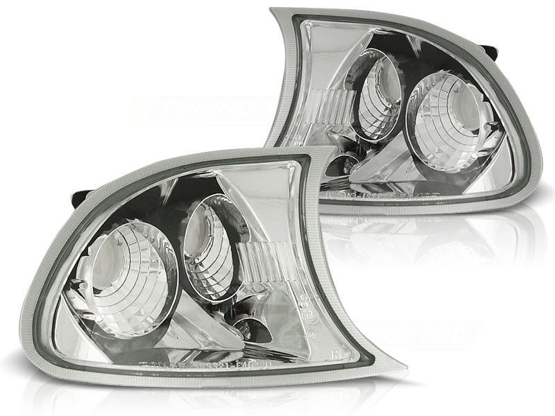 Indicateurs BMW E46 coupe/cabrio claire chrome
