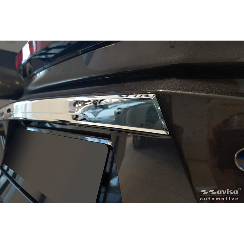 Avisa Revêtement d'habillage du hayon du coffre inox Chrome sur mesure pour Toyota C-HR II (X20) 2023-