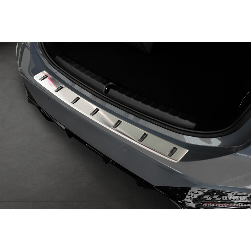 Protection de seuil arrière inox sur mesure pour BMW Série 2 (U06) Active Tourer (incl. Paquet M) 2021- 'STRONG EDITION'