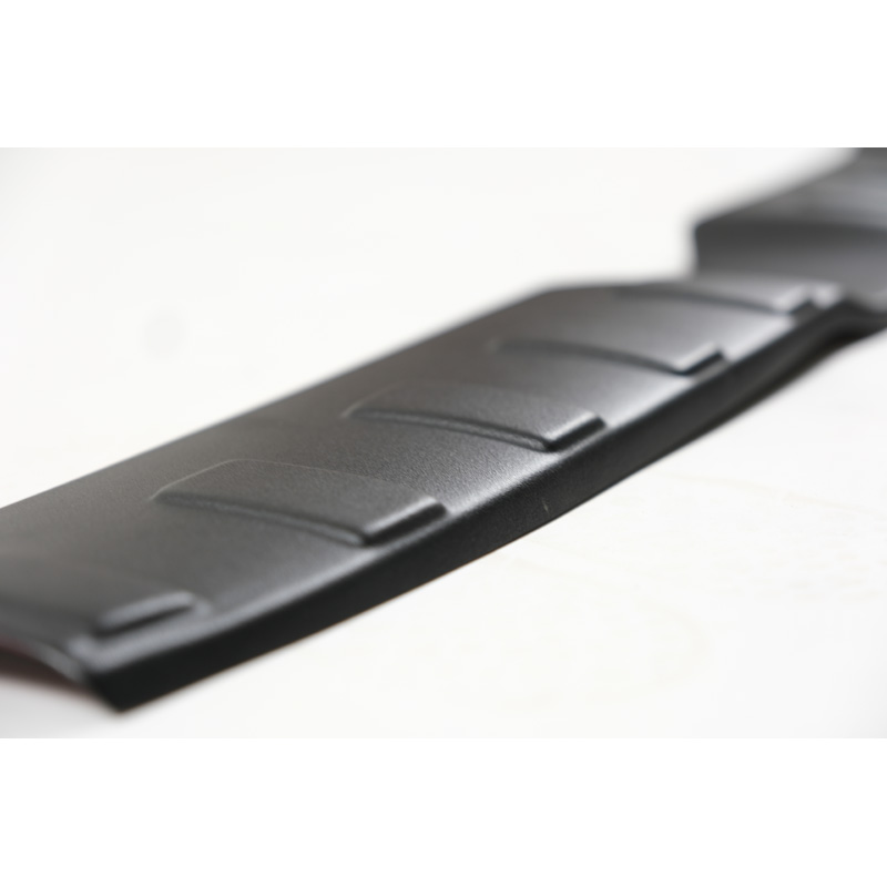 Protection de seuil arrière sur mesure pour Dacia Sandero Stepway II (B52) 2012-2020 - Noir mat