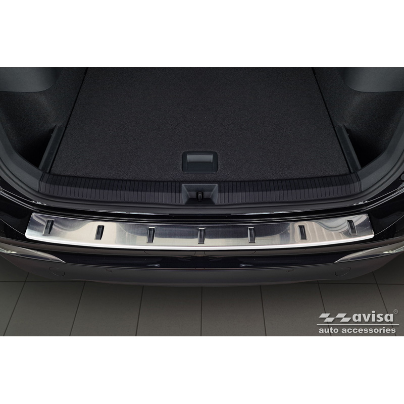 Protection de seuil arrière inox sur mesure pour Volkswagen Tiguan III (CT1) 2024- 'STRONG EDITION'