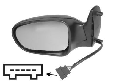 spiegel, bol glas, elektr verstelb, verwarmd, rechts,-03/1998 Fo
